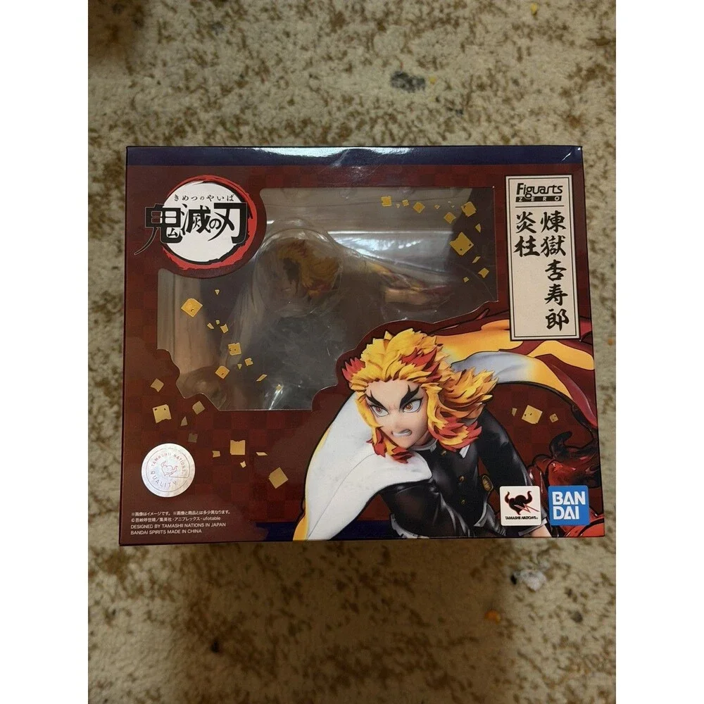 Bandai Tamashii Figuarts Zero Demon Slayer Kyojuro Rengoku Flame Hashira Figure